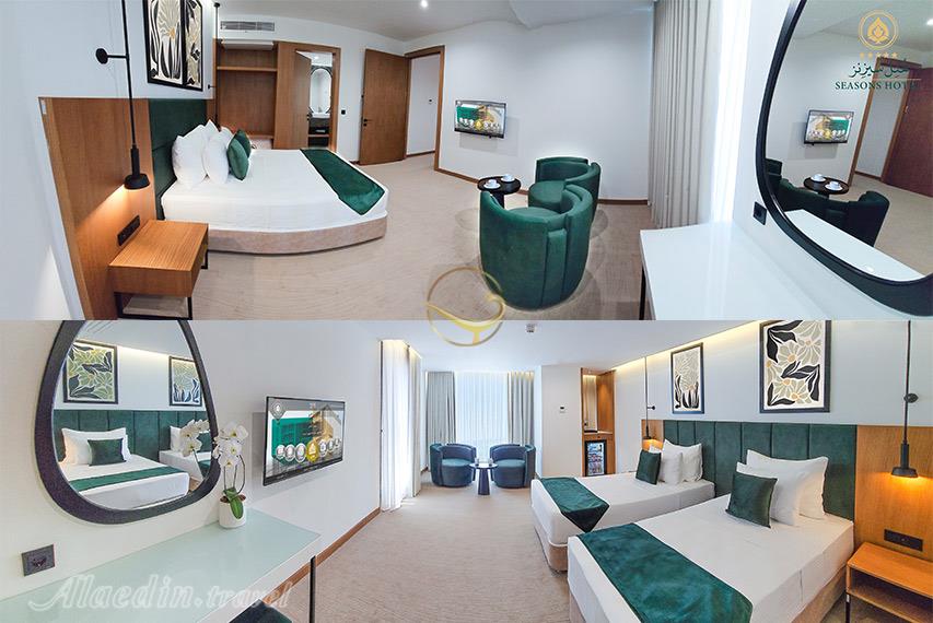 استخر و محوطه هتل